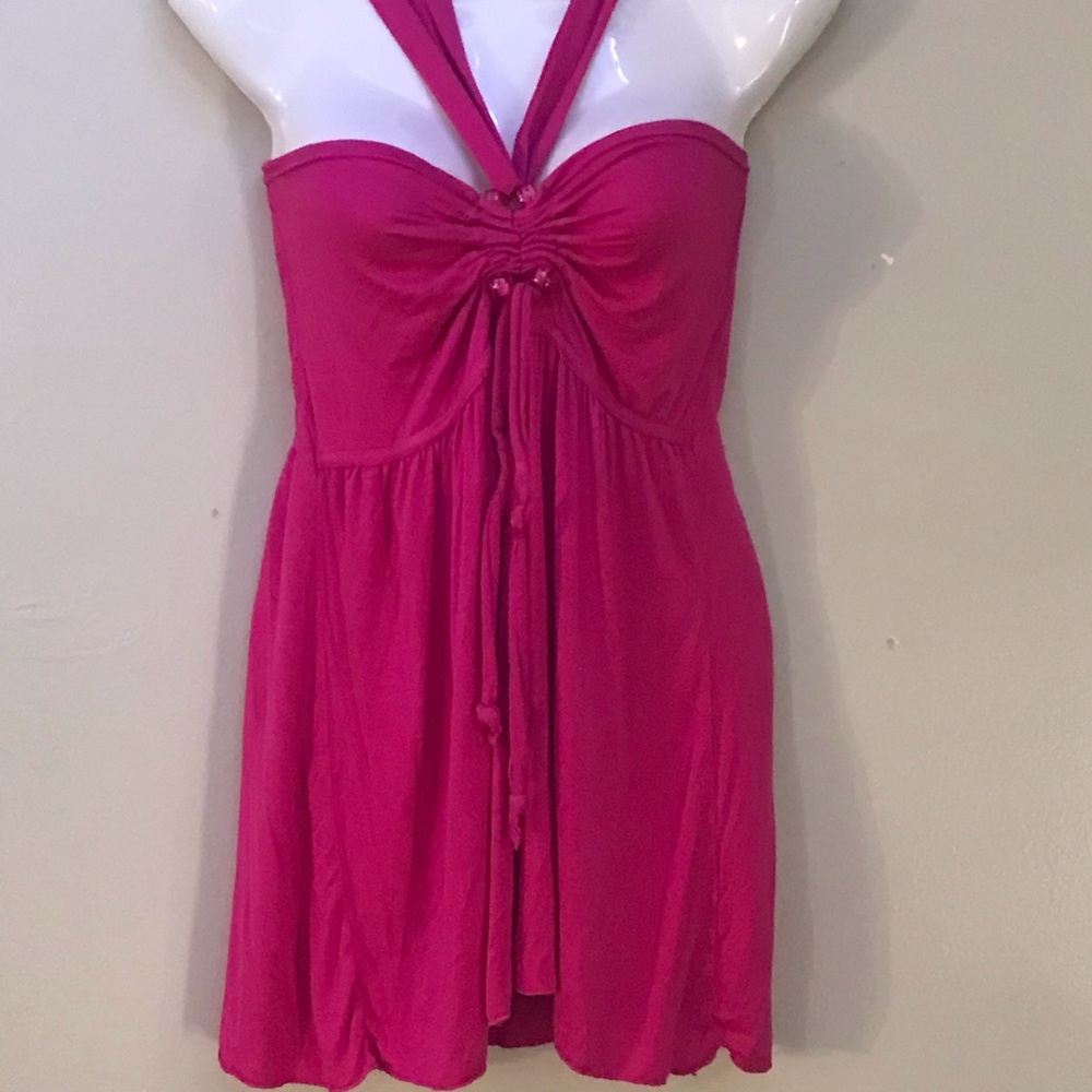 Hot Wings tank top hot pink size medium